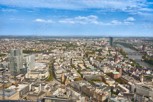 Panoramic of Frankfurt, Germany © Ivan