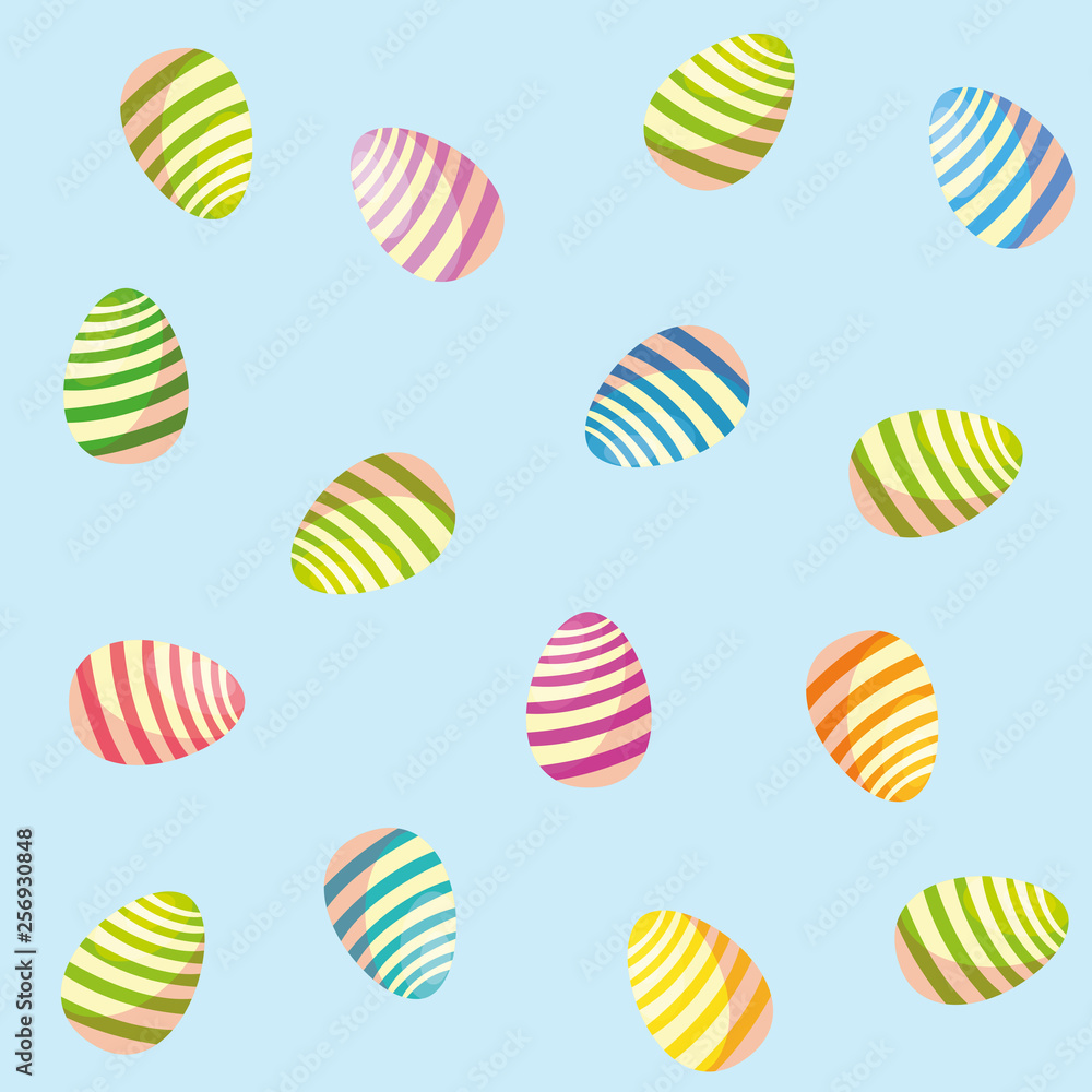 pattern of decorated easter eggs pattern of decorated easter eggs