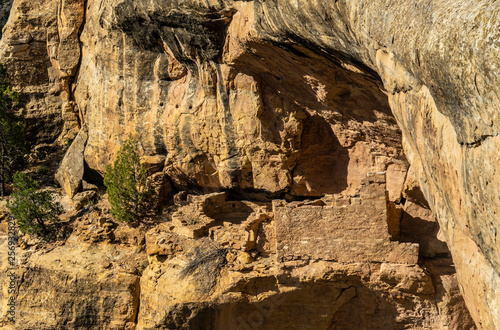 Fototapeta Naklejka Na Ścianę i Meble -  Sunset House, Mesa Verde National Park