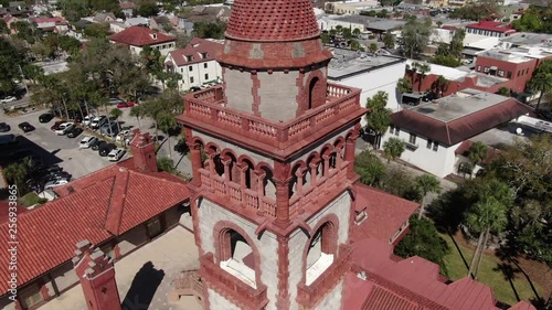 Aerial of St. Augustine, Florida photo