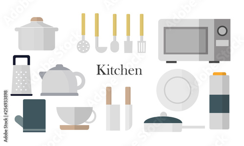 kitchen icons set
