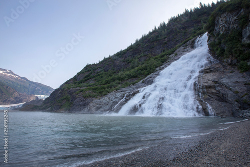 nuggets falls and mendenhall glacier  Alaska