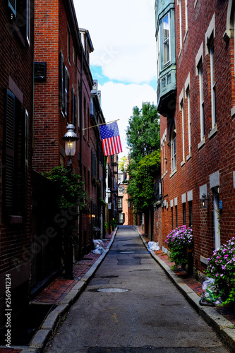 Boston alleyway