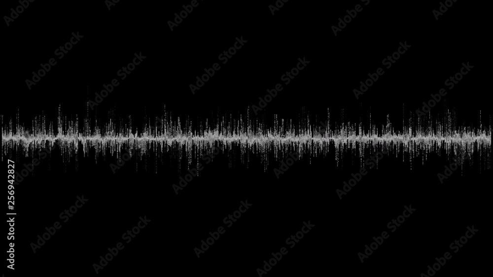 Voicewave Visualization visualization of voice record, artificial intelligence, waveform ...