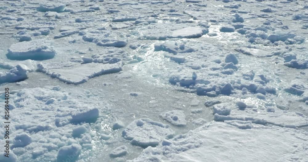 Large Ice chunks on the sea of Spitsbergen Large Ice chunks on the sea of Spitsbergen