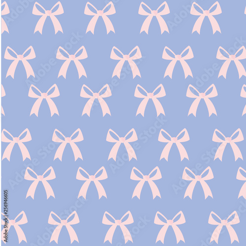 elegant bows ribbons pattern