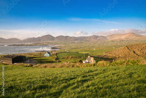 Panoramic landscape in Beara Peninsula