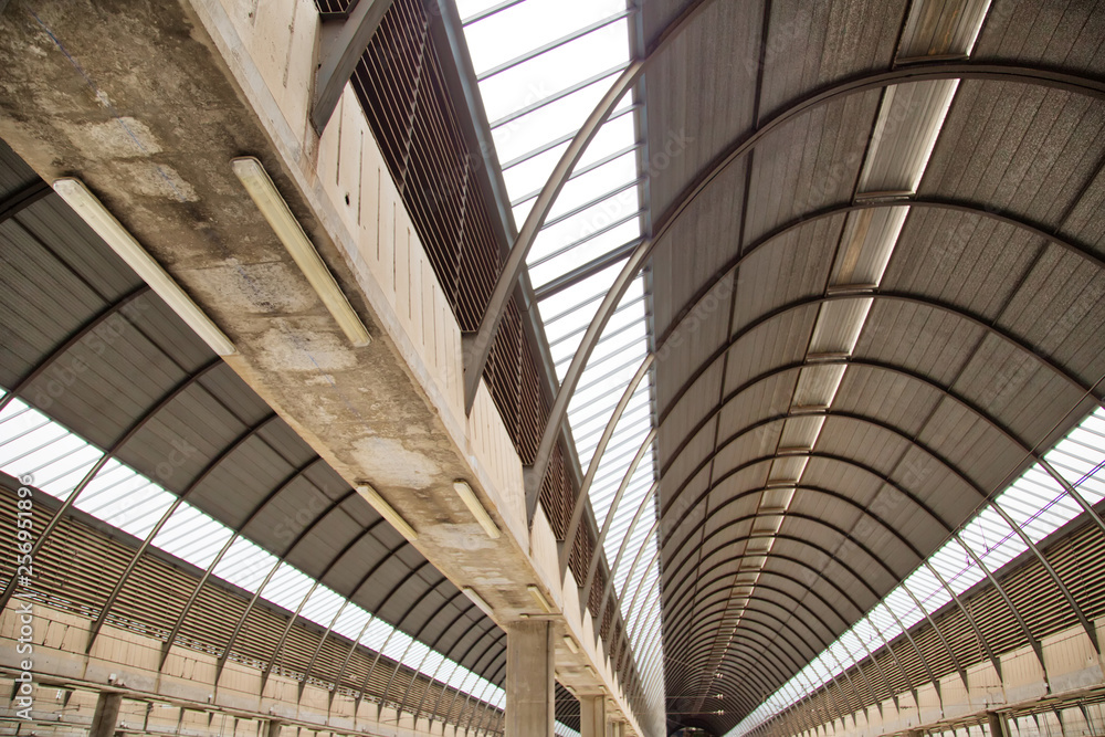 Obraz premium Seville main train station, Santa Justa, a busy intercity connection hub