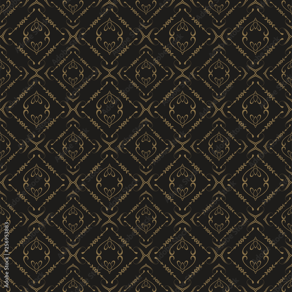 dark seamless background with pattern