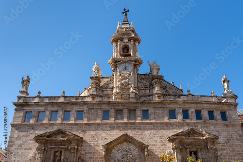 VALENCIA, SPAIN - FEBRUARY 25 : Royal Parish Church of St John in Valencia Spain on February 25, 2019 © philipbird123