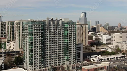 Aerial of Buckhead, Atlanta, Georgia photo