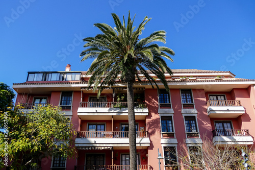 Photo Picture Image of old colonial buidings in la laguna tenerife canary islands spain photo