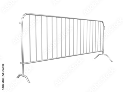 Wallpaper Mural Metal Crowd Barrier Isolated Torontodigital.ca