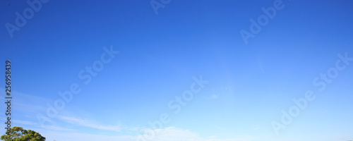 Blue Sky sunny day light whispy cloud replacement 