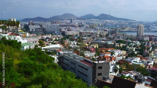 Lookout, Mirador Martinsicuro, Barrio Altavista, Las Palmas de Gran Canaria, Gran Canaria Island, Canary Islands, Spain, Europe photo