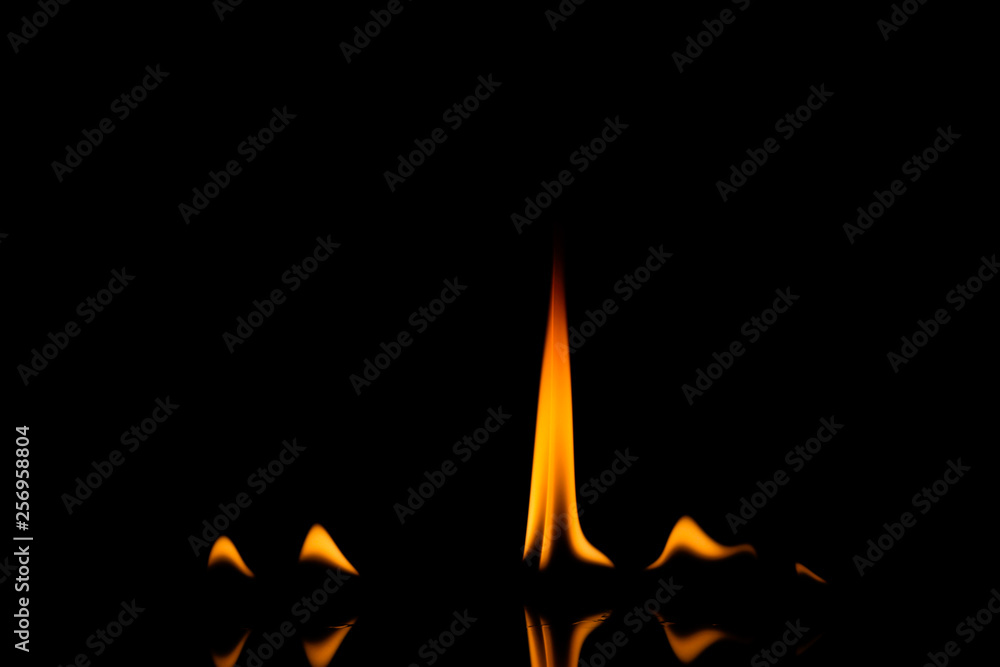 Fire flames background