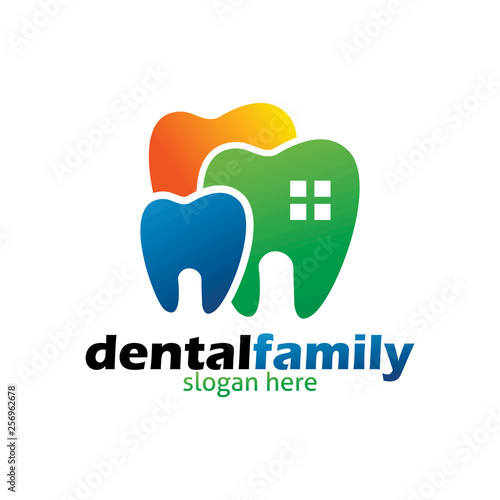 dental braces logo, dental implant, dental logo design