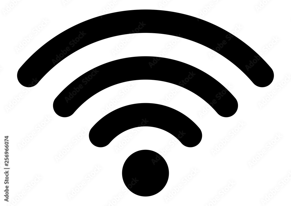 gz381 GrafikZeichnung - german - WLAN: english - Wifi icon: wireless-lan internet signal. flat simple template - DIN A3, A4, xxl e7364 gz381 GrafikZeichnung - german - WLAN: english - Wifi icon: wireless-lan internet signal. flat simple template - DIN A3, A4, xxl e7364