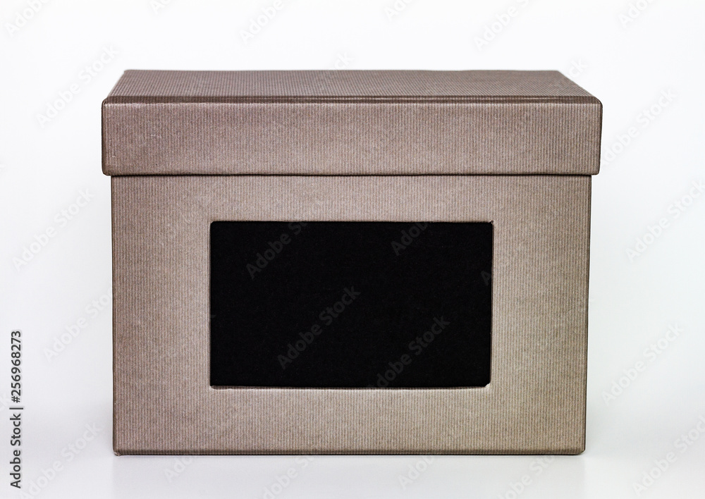 Unpacked gift box Unpacked gift box