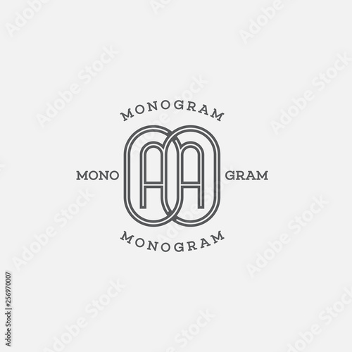 Monogram AA