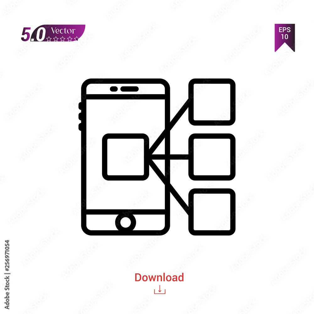 Outline smartphone icon. smartphone icon vector isolated on white background.marketing . Graphic design, mobile application,professions icons 2019 year, user interface. Editable stroke. EPS10 format Outline smartphone icon. smartphone icon vector isolated on white background.marketing . Graphic design, mobile application,professions icons 2019 year, user interface. Editable stroke. EPS10 format