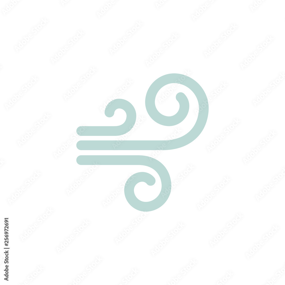 Weather icon /color version ( strong wind , gale ) Weather icon /color version ( strong wind , gale )