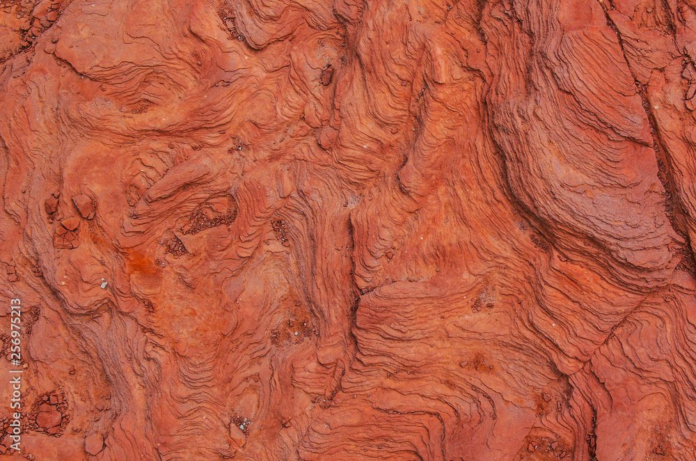 Naklejka premium Rock formation texture
