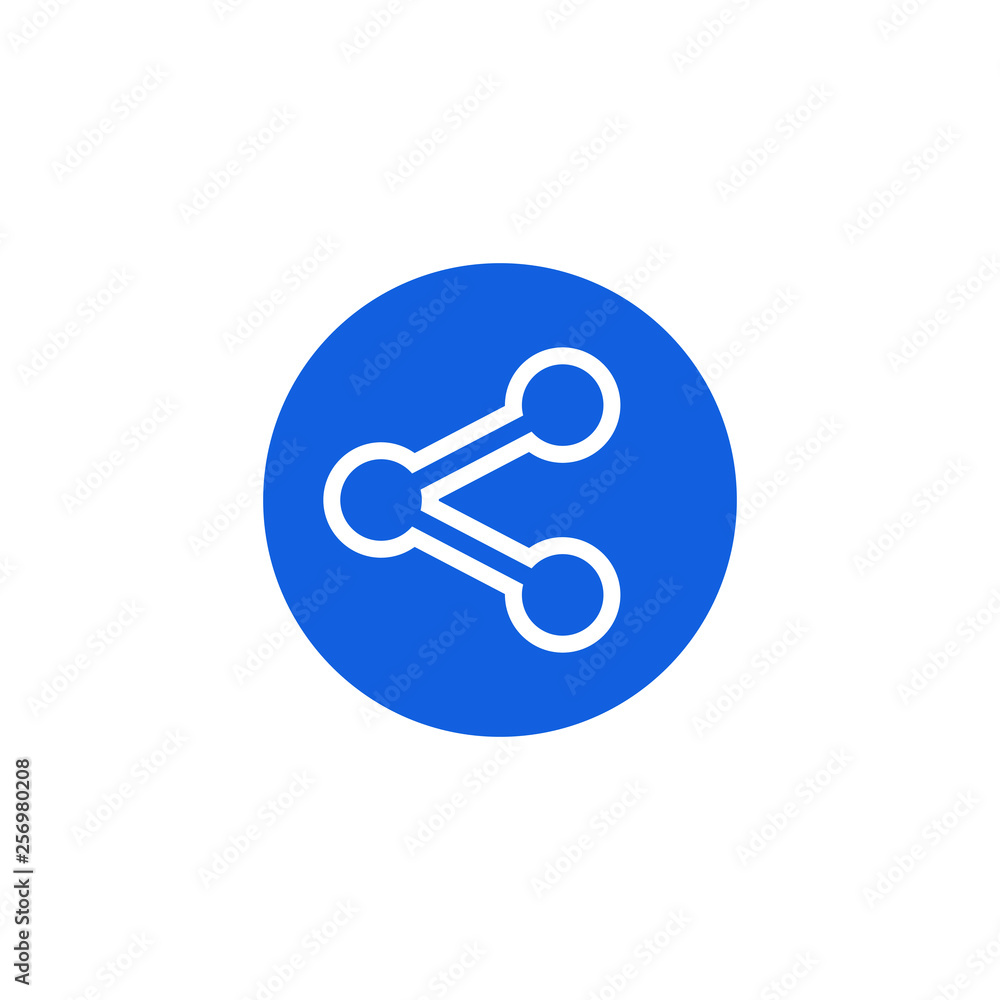 Share On Social Media Icons design symbols for technology business all company Share On Social Media Icons design symbols for technology business all company