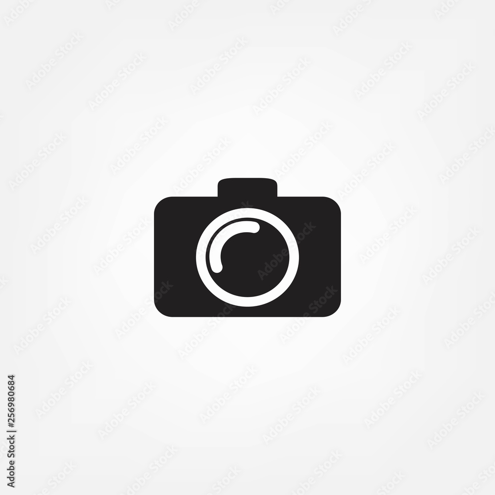 Camera icon flat