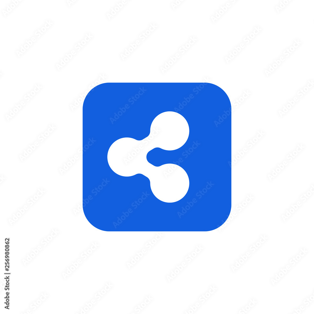 Share On Social Media Icons design symbols for technology business all company Share On Social Media Icons design symbols for technology business all company