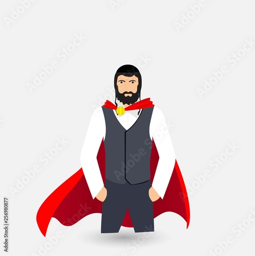 jew superhero illustration