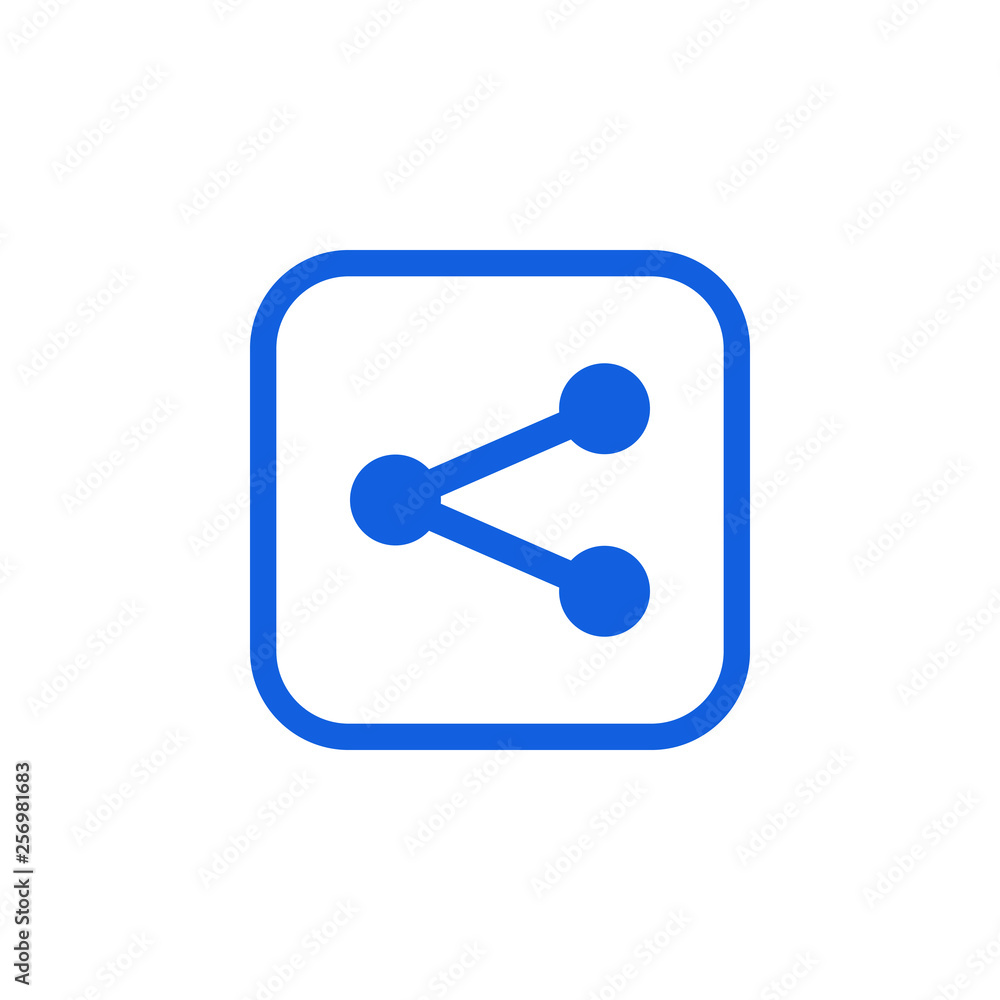 Share On Social Media Icons design symbols for technology business all company Share On Social Media Icons design symbols for technology business all company