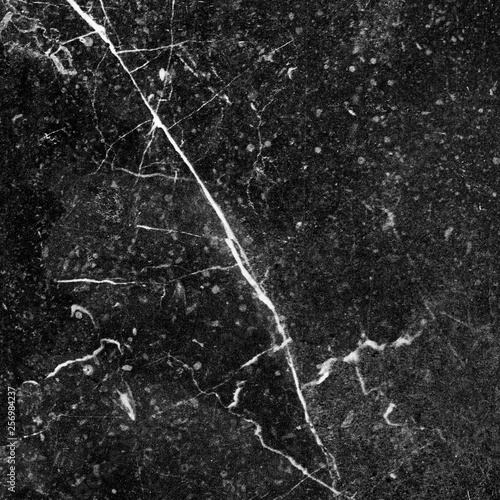 Abstract natural marble black and white pattern for background and interior d...