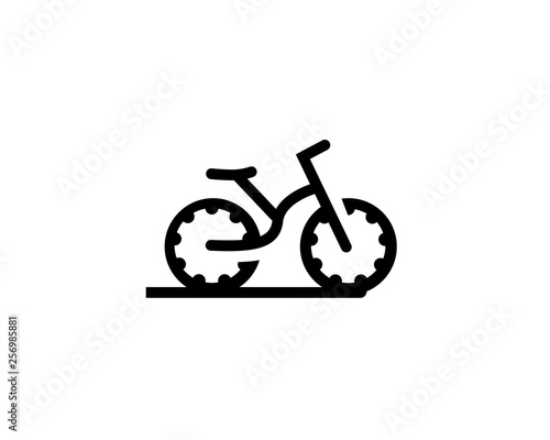 bicycle art logo design inspiration photo