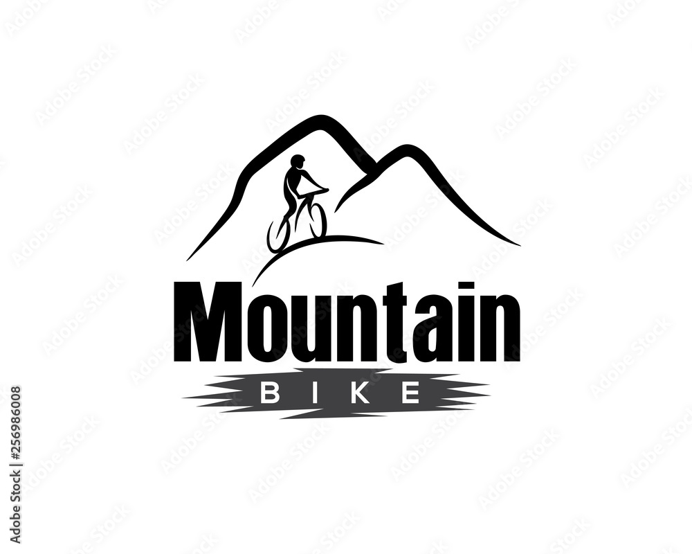 mountain bike drawing art logo design inspiration mountain bike drawing art logo design inspiration