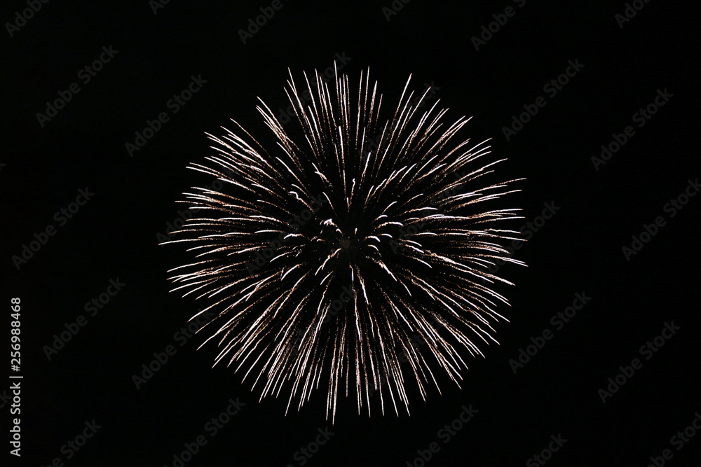 Close-up photo of fireworks exploding in the night sky Close-up photo of fireworks exploding in the night sky