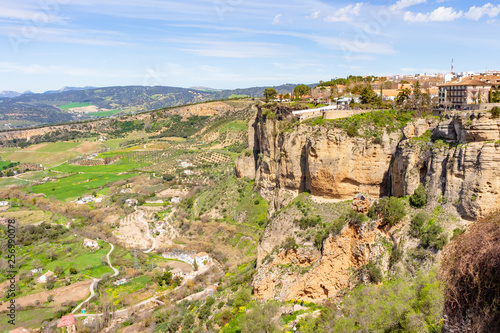 Cliffs of the city of Ronda