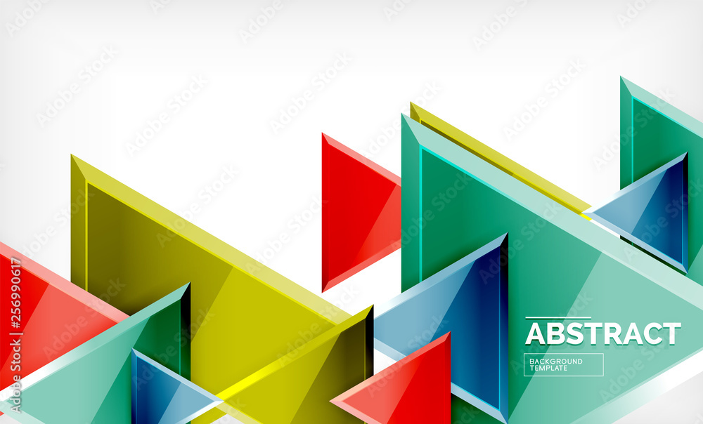 Tech futuristic geometric 3d shapes, minimal abstract background Tech futuristic geometric 3d shapes, minimal abstract background