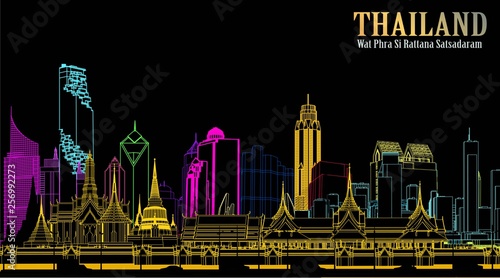 Vector City, Bangkok, Thailand