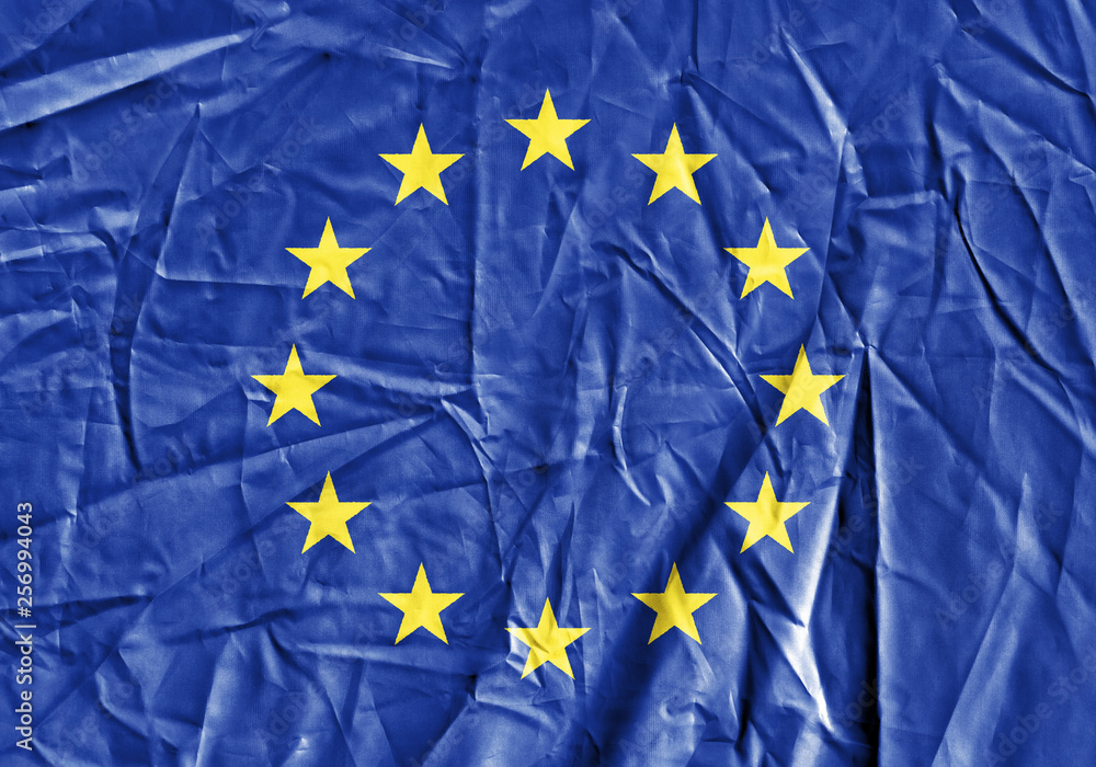 Europe EU grunge flag Europe EU grunge flag