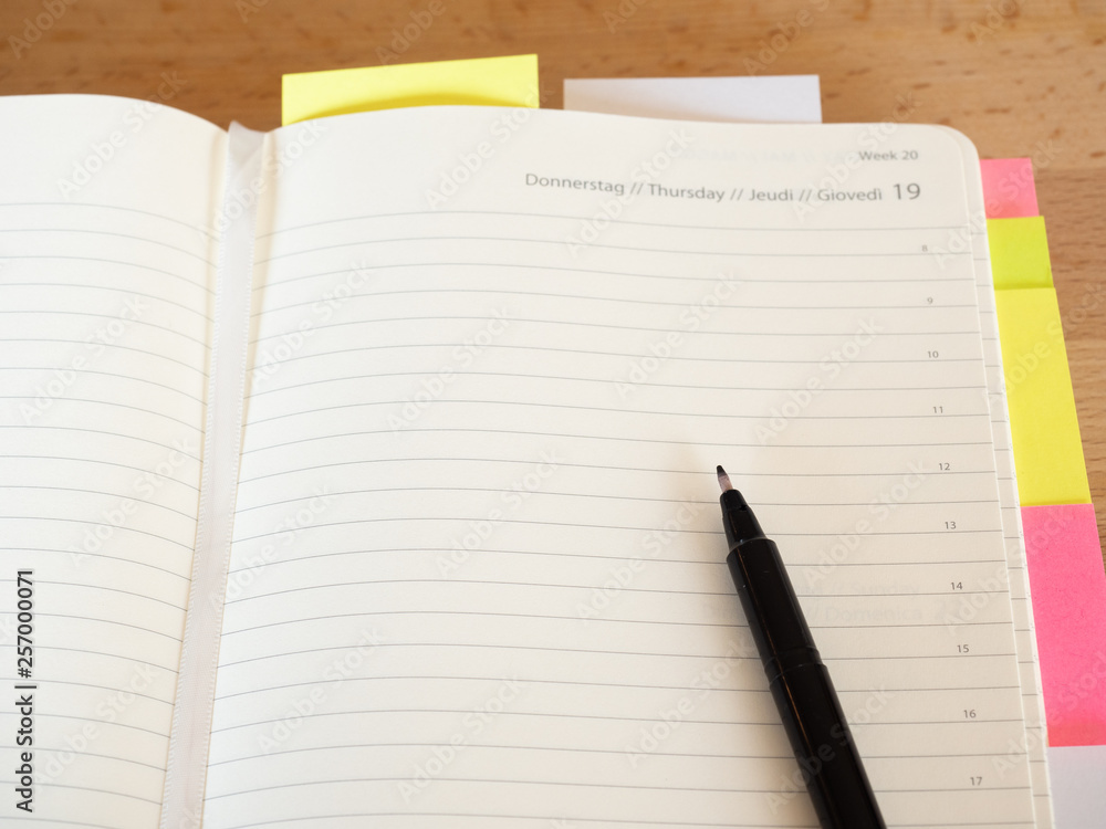 Terminplaner, Terminkalender, Timer Terminplaner, Terminkalender, Timer
