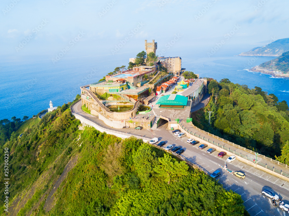 Fototapeta premium Monte Igueldo Park, San Sebastian