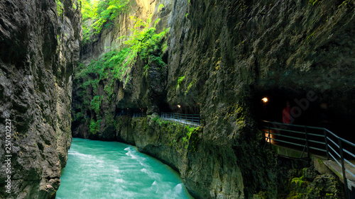 Aare Gorge river