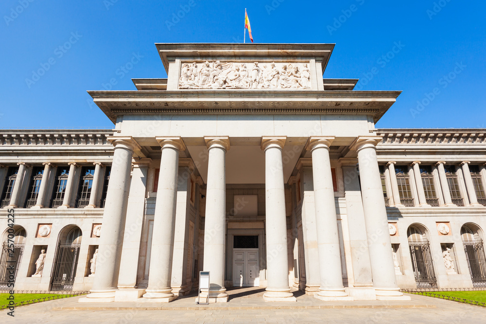 Prado National art museum in Madrid, Spain