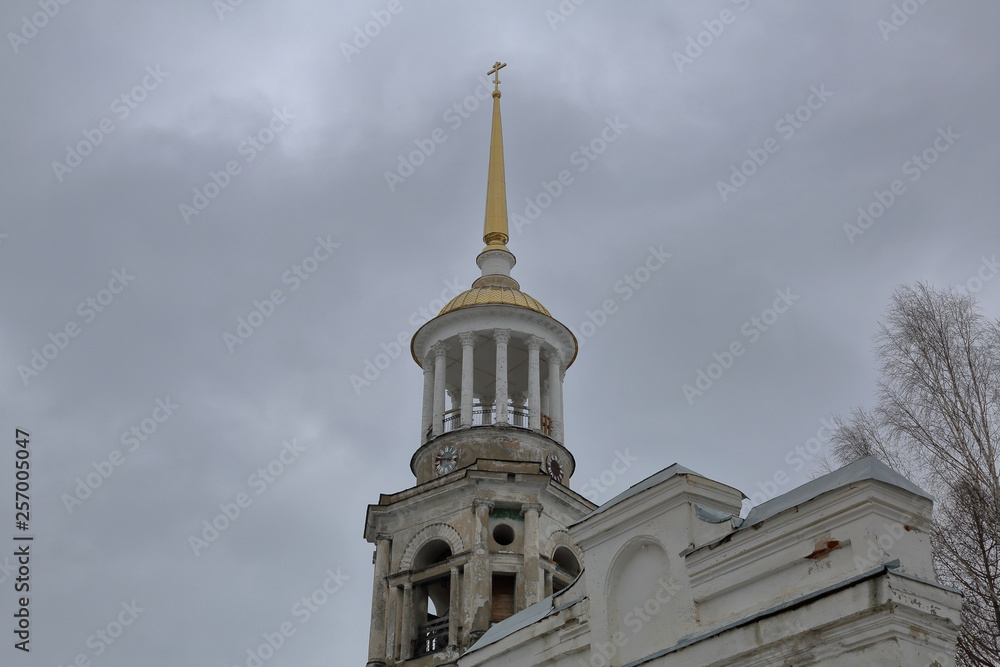 Borisoglebsky Monastery. Torzhok, Russia. The oldest in the Tver region. Founded in 1038