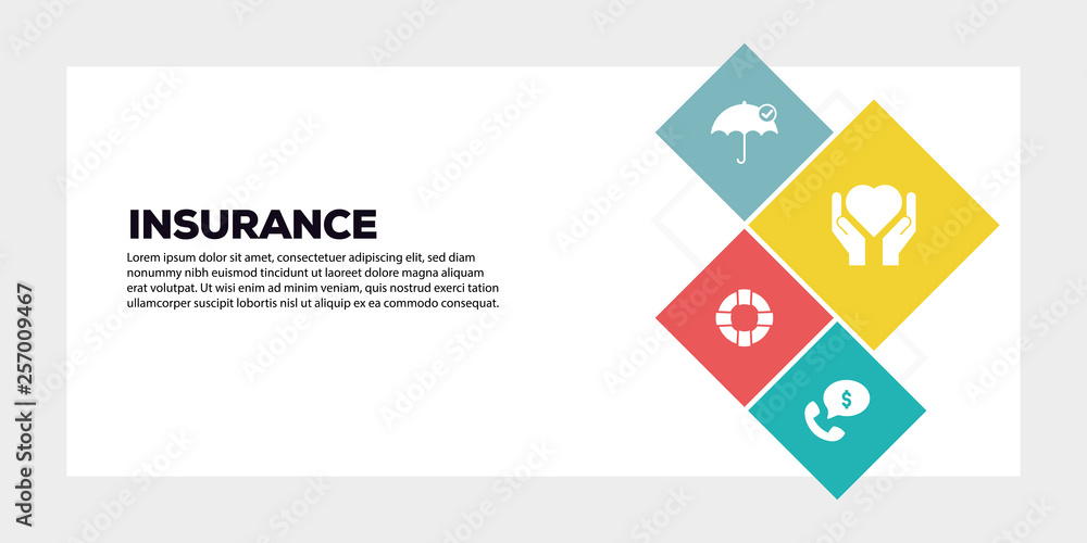 INSURANCE BANNER CONCEPT INSURANCE BANNER CONCEPT