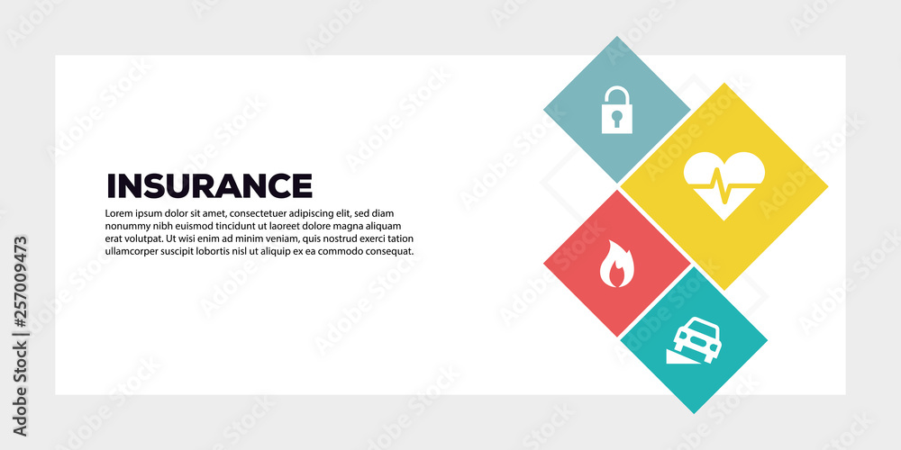 INSURANCE BANNER CONCEPT INSURANCE BANNER CONCEPT