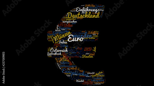 Euro - € - Wortwolke