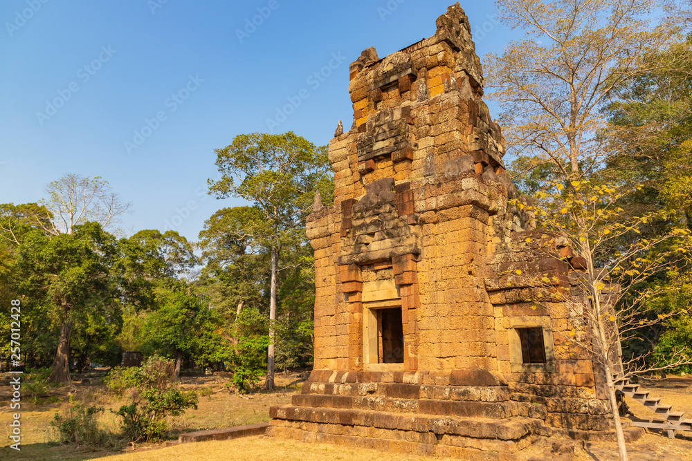 North Khleang towers in Angkor Thom complex, Siem Reap, Cambodia