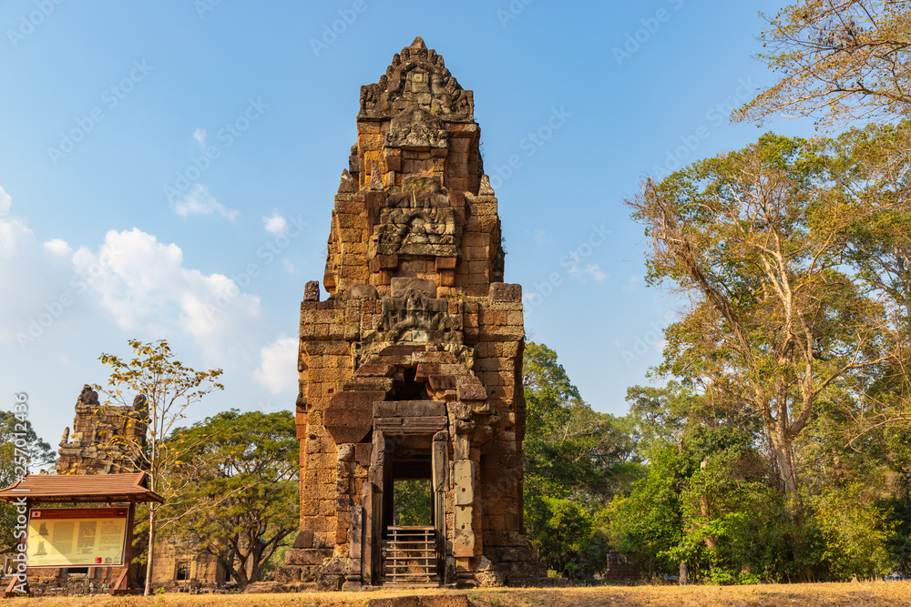 North Khleang towers in Angkor Thom complex, Siem Reap, Cambodia